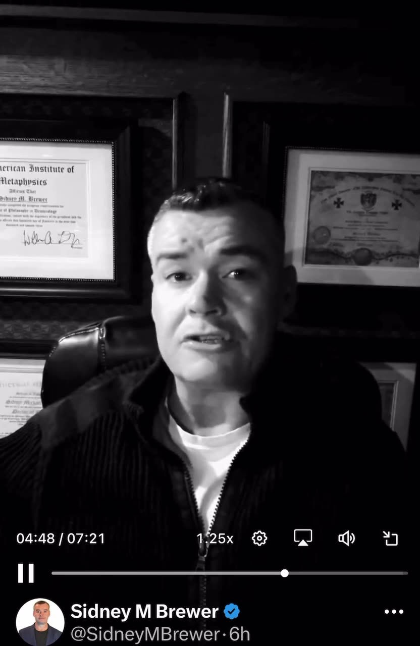 Sidney M Brewer - The Hardest Game You Will Ever Play MUST WATCH!!!