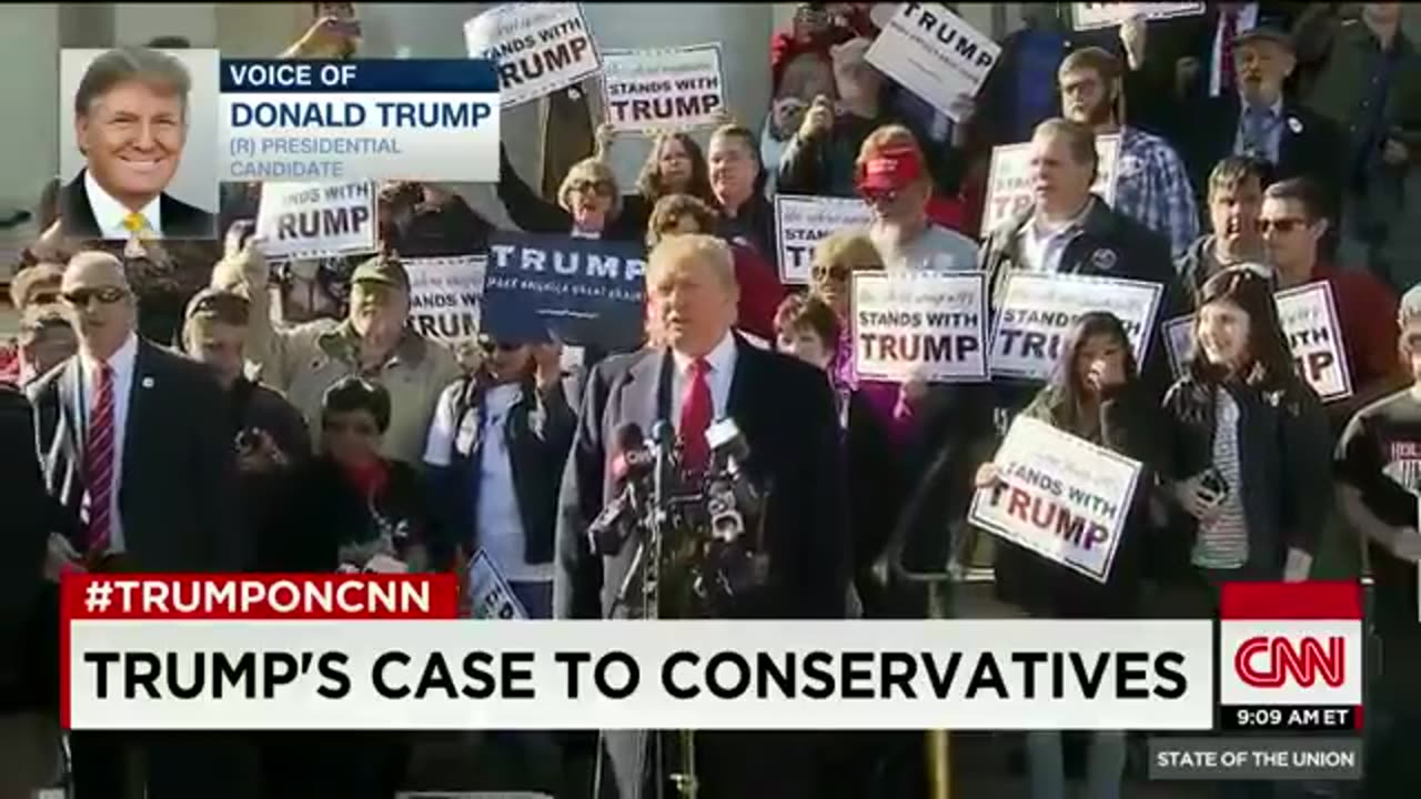 Donald Trump on State of the Union - Full Interview