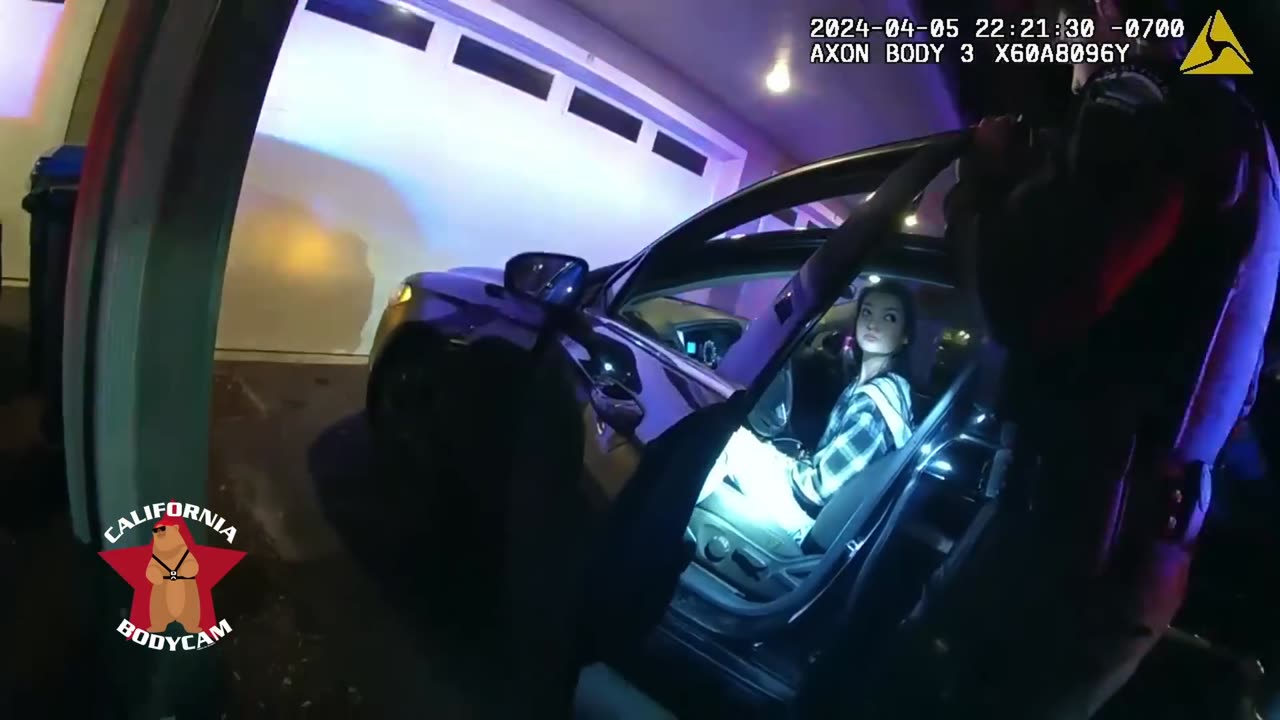 Uncooperative Drunk Woman Gets Placed in the Wrap