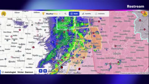 live severe weather coverage