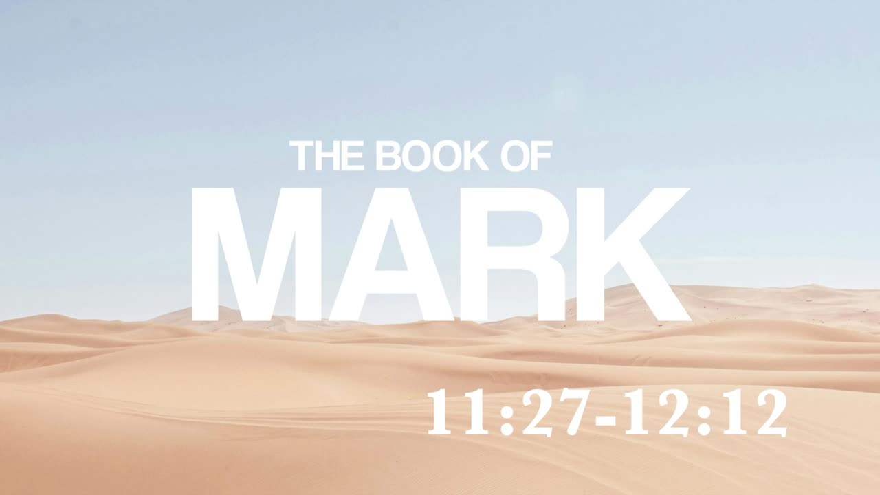 Mark 11:27-12:12 | Cornerstone | Lucas Crawford