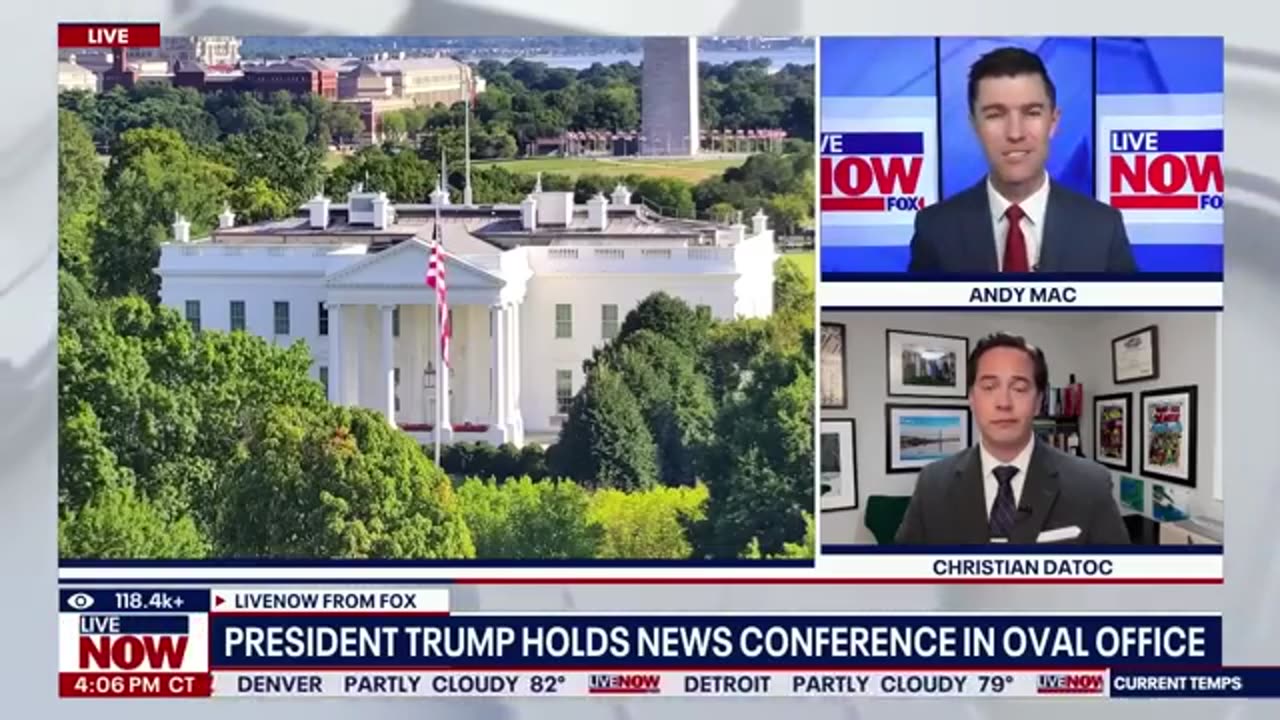 BREAKING: Trump addresses health conspiracies