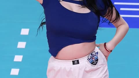 우리카드배구단 김현영치어리더 털기 공연 직캠