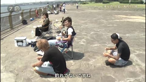 ドキュメント72時間 「東京湾 真夏の海釣り公園」