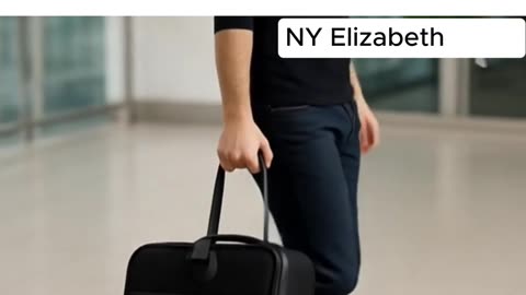 Prada Black Nylon & Silver Suitcase