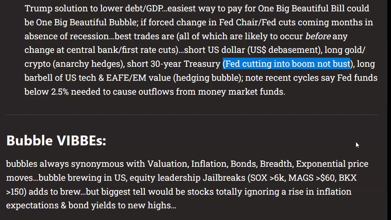 Hartnett: Long Gold as "Anarchy Hedge"
