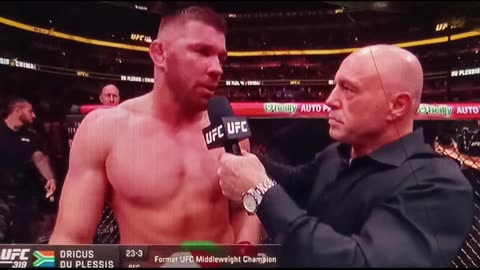 Ddp shows heart/ ddp post-fight interview