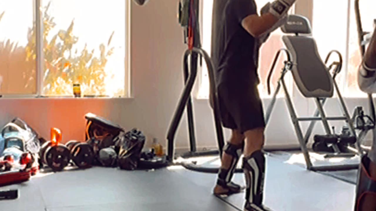 Training with my ex student