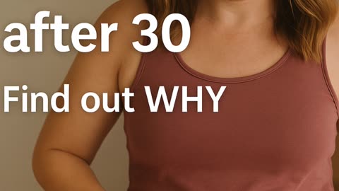 "The Truth About Losing Belly Fat After 30 (No Diet Needed)"