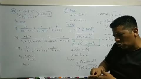 EXCLUSIVA UNI SEMESTRAL | Semana 05 | Álgebra S2