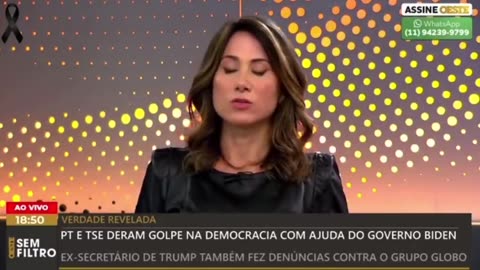 Grupo Globo aumentou os números da Covid para prejudicar Bolsonaro. Revela Mike Benz em Comissão.