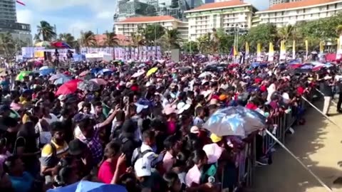 Thousands gather in Sri Lanka for International Kite festival