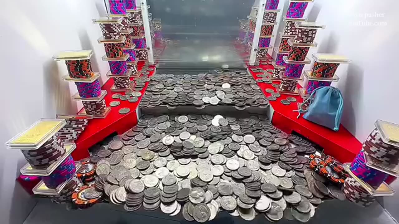 QUARTER CHALLENGE HIGH LIMIT COIN PUSHER MADNESS!