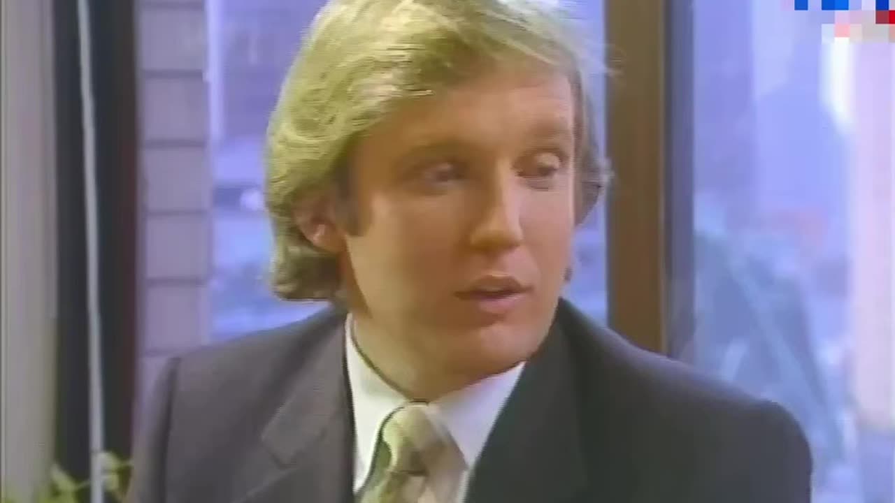 Donald J. Trump - a 45 years time gap, and his words today follow on