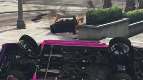 GTA V 199 Duke O'Death Crash💥 𝗙𝗼𝗹𝗹𝗼𝘄 For More╰┈➤🔗
