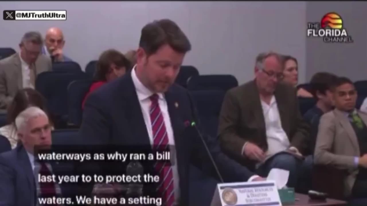 Florida Banning Weather Modification on the State, passing Bill HB477 with Unanimous 17-0 Vote!