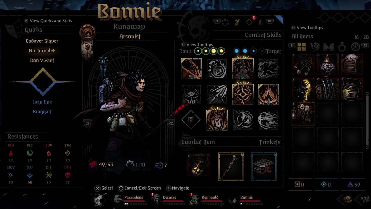 (Darkest Dungeon 2) Grandslam 2, Act 2, 6/6, The Mountain