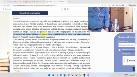 a ,,Megfiatalitás" - Fekete Mágia és totál beteg forrás 1923-ból