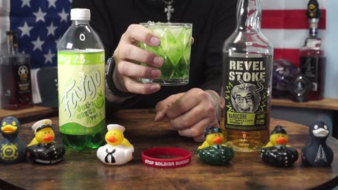 CPL James Walker - Revel Stoke Apple Whiskey & Faygo Jolly Green Apple Soda