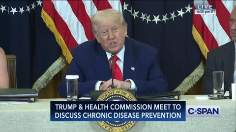 President Trump Participates in Make America Healthy Again Event
