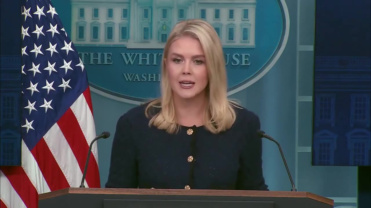 🚨🔥Karoline Leavitt: "I would just like to remind everybody how far we have come in just four...