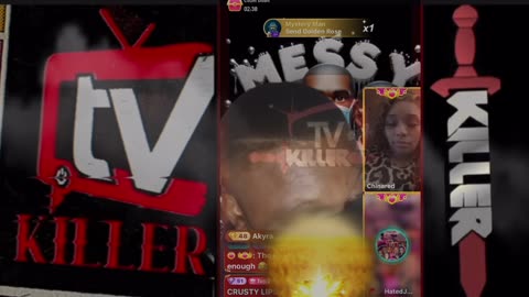 CHINA RED & JESSY GOES FOR BLOOD IN MESSY CALLER LIVE