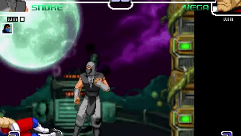 Sub zero and Smoke (Me) vs Shin Bison