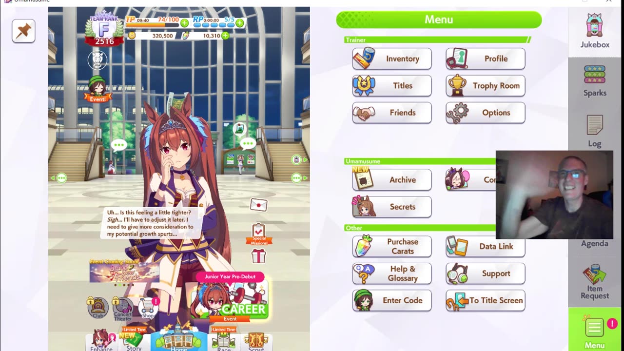Umamusume Pretty Derby Daiwa Scarlet Career Mode (07/12/25)