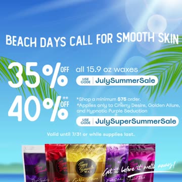 Arm Waxing with Purple Seduction by Sexy Smooth Wax | Nevada Esthetician @chavelakira Loves It!