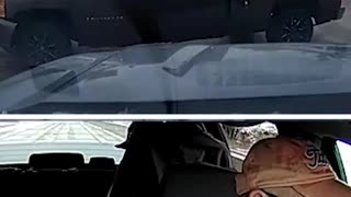 An alert driver narrowly avoided a major crash on State Route 54 in snowy Osage Beach, Missouri,