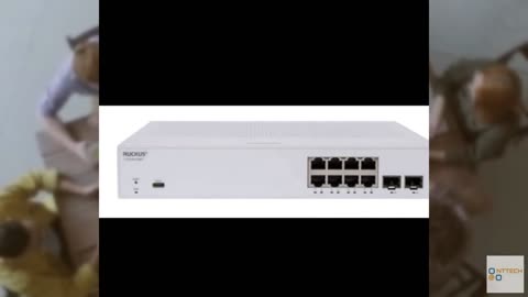 Ruckus ICX8100-C08PF 8-Port Gigabit PoE+ Switch, 124W, 2×1Gb SFP Uplinks, Layer