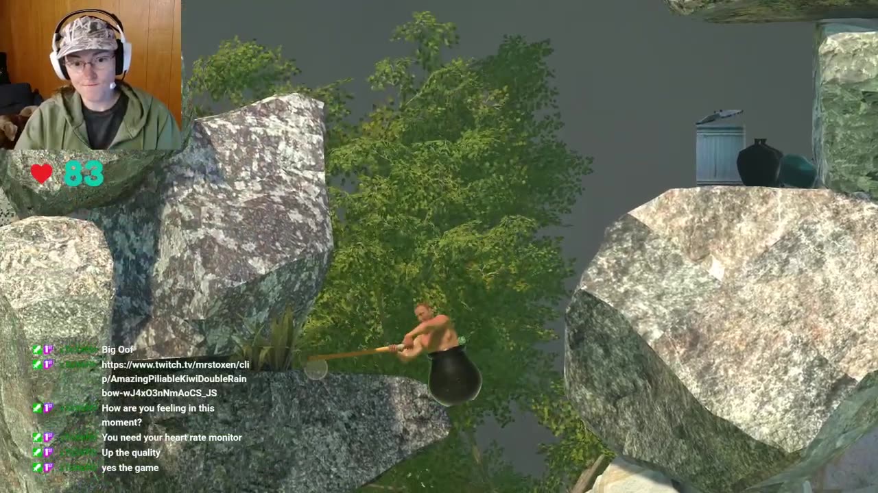 "Getting Over It" | THANKS I HATE IT (Pt. 1) *Unedited Twitch VOD*