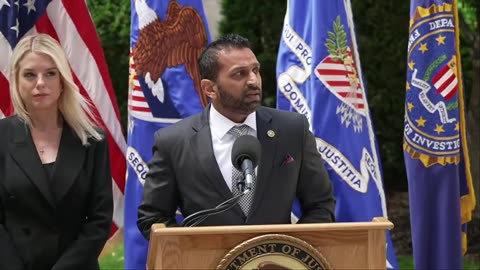 Bondi, Patel announce results of historic child sex predator bust