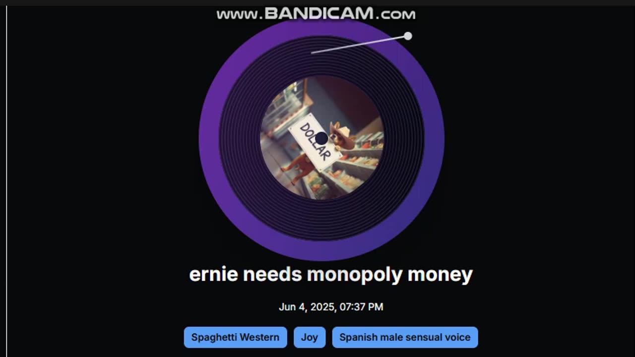 ERNIE the bandito beggar