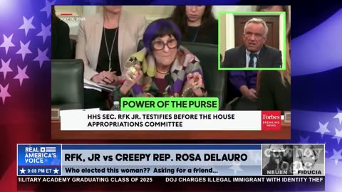 BLUE HAIR VS RFK JR: NO MATCH FOR HIM!