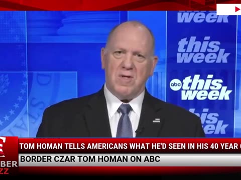 Tom Homan Tells Americans what He'd Seen In His 40 Year Career