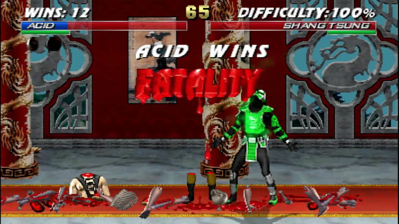 Acid vs Shang Tsung