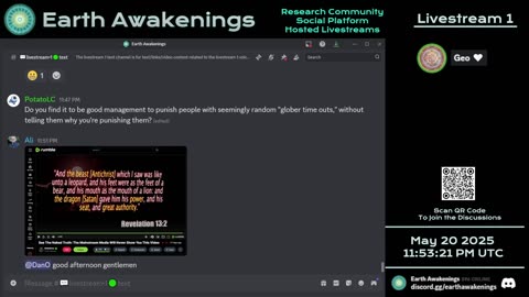 Earth Awakenings - #3180 - Live on Rumble/Youtube/X-Twitter/Twitch