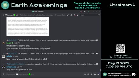 Earth Awakenings - #3180 - Live on Rumble/Youtube/X-Twitter/Twitch