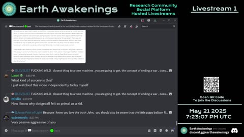 Earth Awakenings - #3180 - Live on Rumble/Youtube/X-Twitter/Twitch