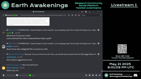 Earth Awakenings - #3180 - Live on Rumble/Youtube/X-Twitter/Twitch
