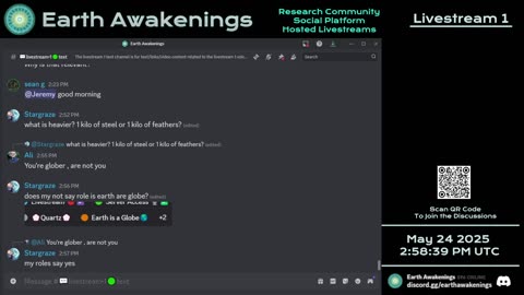 Earth Awakenings - #3187 - Live on Rumble/Youtube/X-Twitter/Twitch