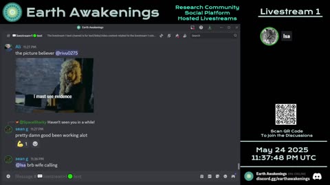 Earth Awakenings - #3190 - Live on Rumble/Youtube/X-Twitter/Twitch