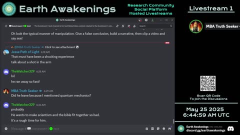 Earth Awakenings - #3190 - Live on Rumble/Youtube/X-Twitter/Twitch