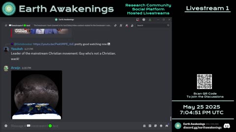Earth Awakenings - #3190 - Live on Rumble/Youtube/X-Twitter/Twitch