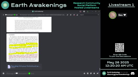Earth Awakenings - #3190 - Live on Rumble/Youtube/X-Twitter/Twitch