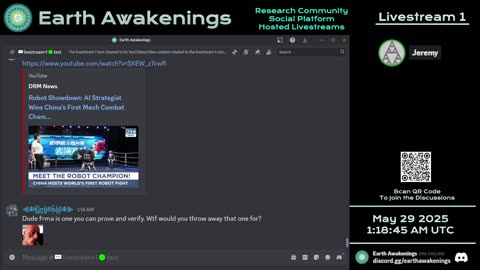 Earth Awakenings - #3195 - Live on Rumble/Youtube/X-Twitter/Twitch
