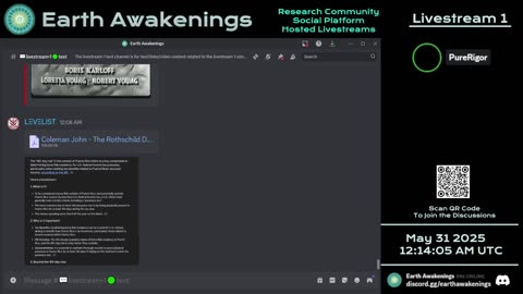 Earth Awakenings - #3199 - Live on Rumble/Youtube/X-Twitter/Twitch