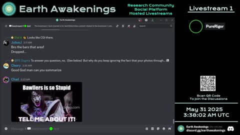 Earth Awakenings - #3199 - Live on Rumble/Youtube/X-Twitter/Twitch