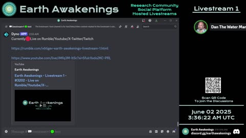 Earth Awakenings - #3202 - Live on Rumble/Youtube/X-Twitter/Twitch